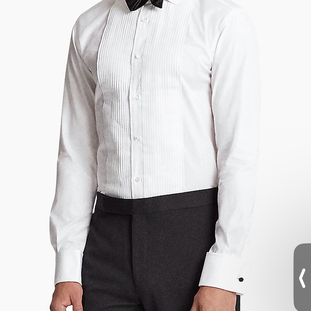 Ralph Lauren Purple Label Tuxedo Shirt